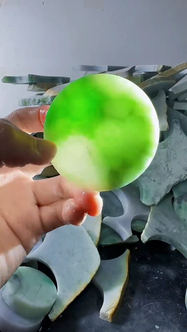 裸石翡翠缅甸翡翠A货文2663