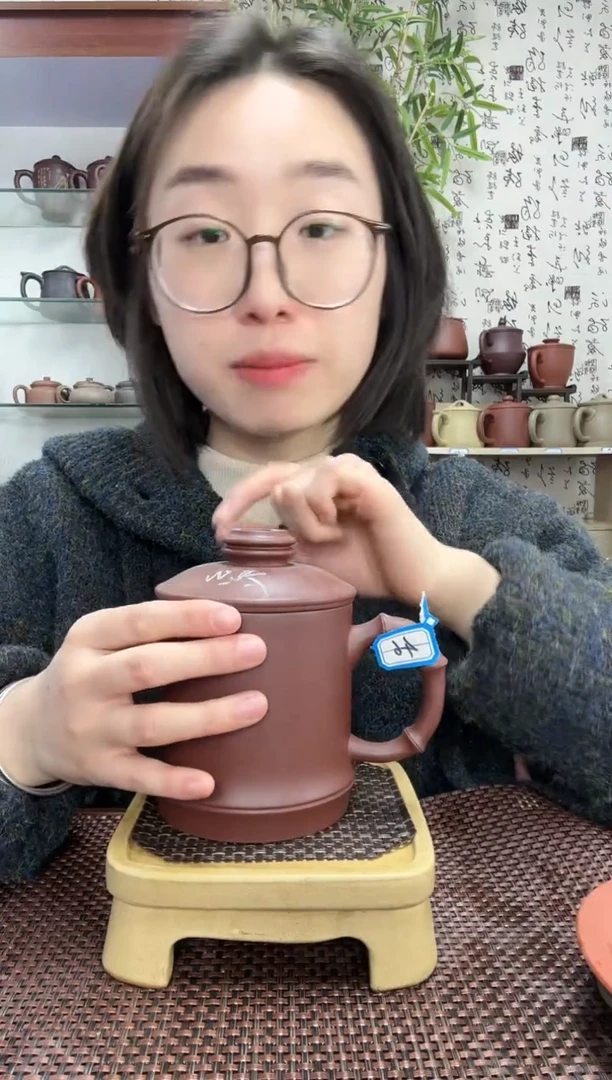 【闪购商品】紫砂茶杯宜兴原矿三件套 无礼盒微瑕46