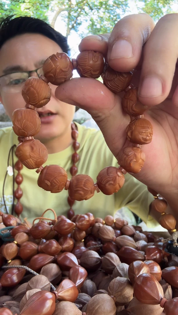 手串橄榄核哪吒手串老核158