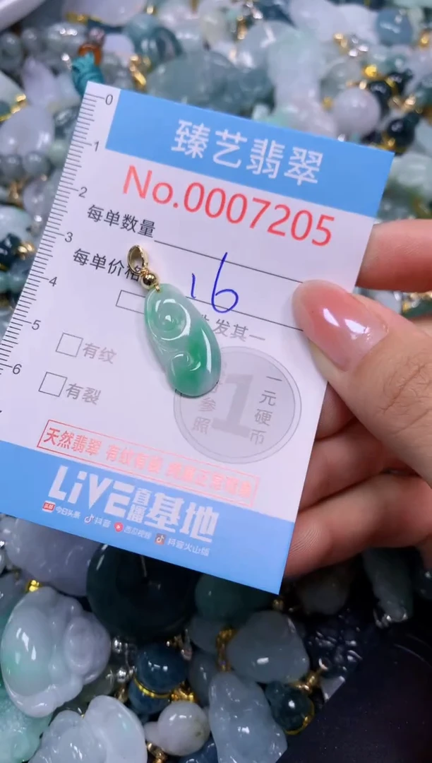 颈饰未镶嵌翡翠7205