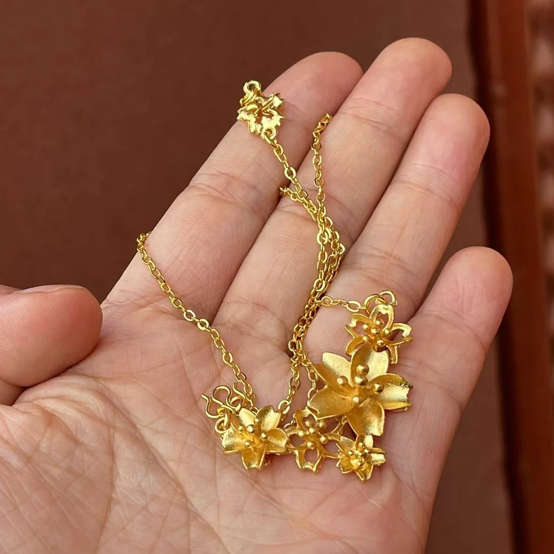 A255-云上百花吊坠