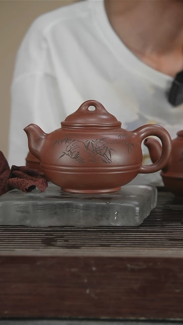 茶壶紫砂容量400CC156号带证