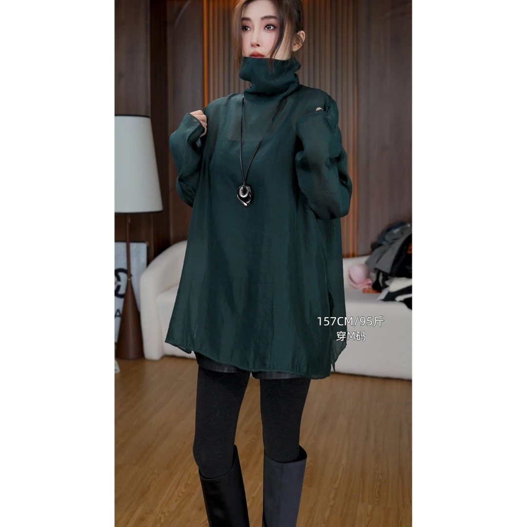 3790#新款时尚百搭气质高领长袖打底衫