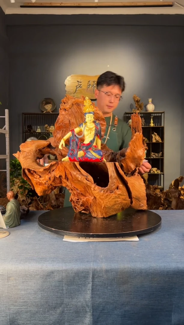 木卢师傅根艺作品（不包含人物摆件）