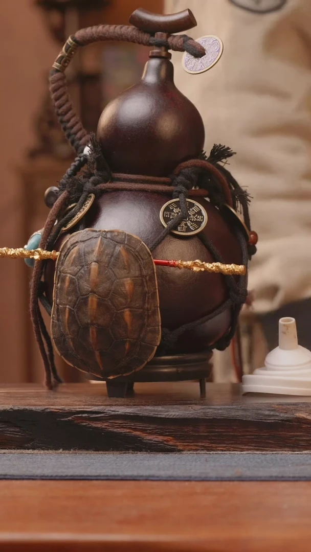 【闪购商品】391号精品大漆葫芦防腐防渗装饮料水茶酒