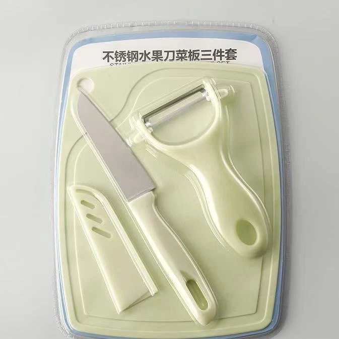 不锈钢具套装水果厨房三件套家用