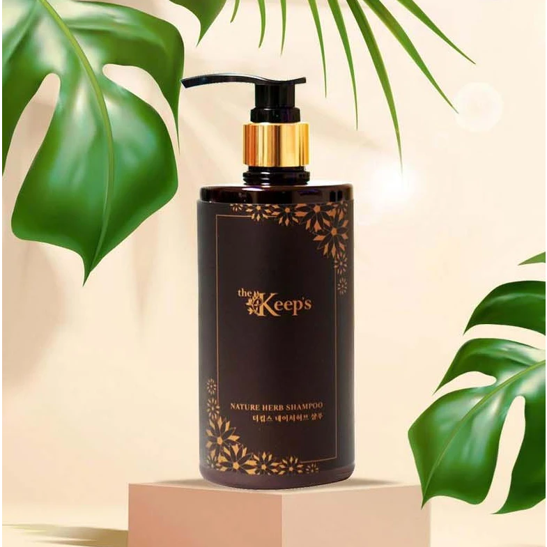 【韩国进口】thekeep's自然草杰洗发水改善油性头皮 预防脱发 500ml
