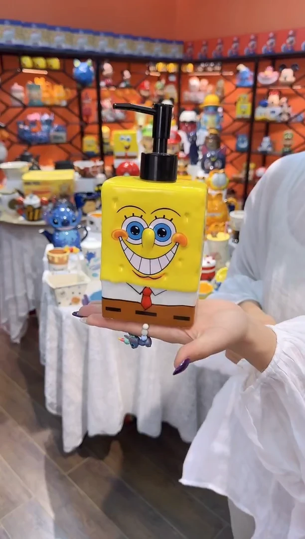 瓷片@@立体陶瓷分装按压瓶