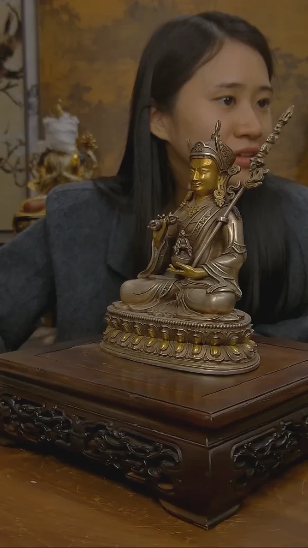 铜张*志莲花生大士1111111