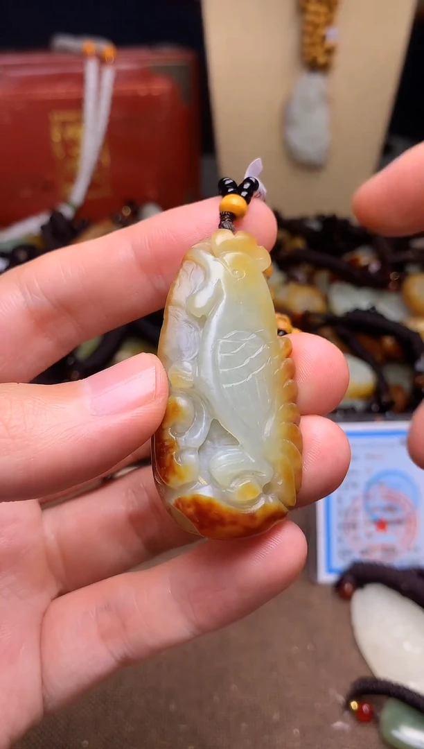 颈饰未镶嵌和田玉新疆料青海料清水和田玉吊坠