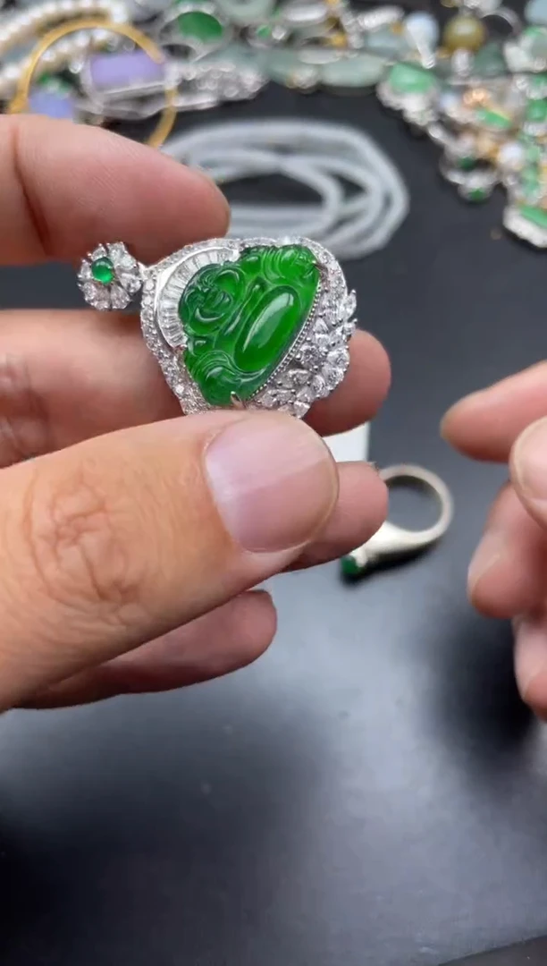 【闪购商品】翡翠颈饰未镶嵌冬冬寄售商品不退不换