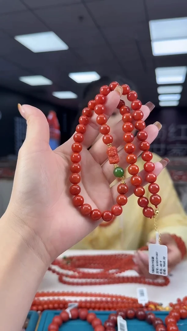 未镶嵌珠串南红玛瑙多样发其一/965250901280