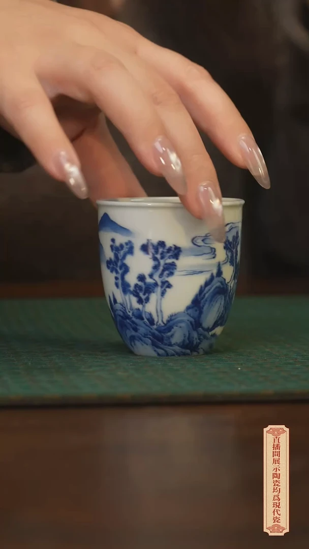 瓷片柴窑青花破价福利