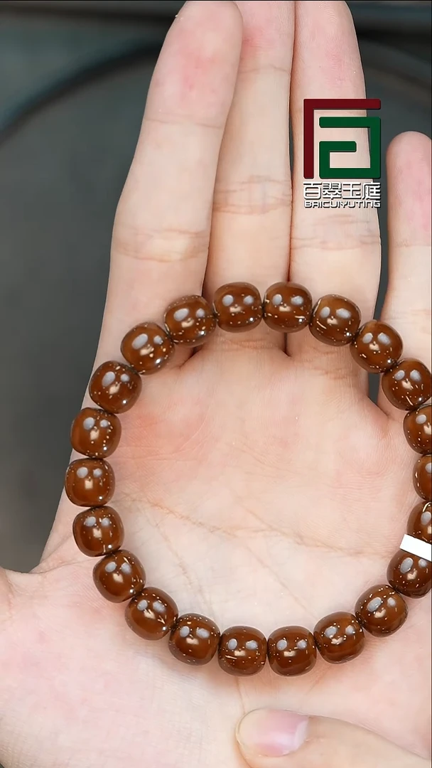 手串紫金鼠1056咖红皮实心老型卡10尺寸