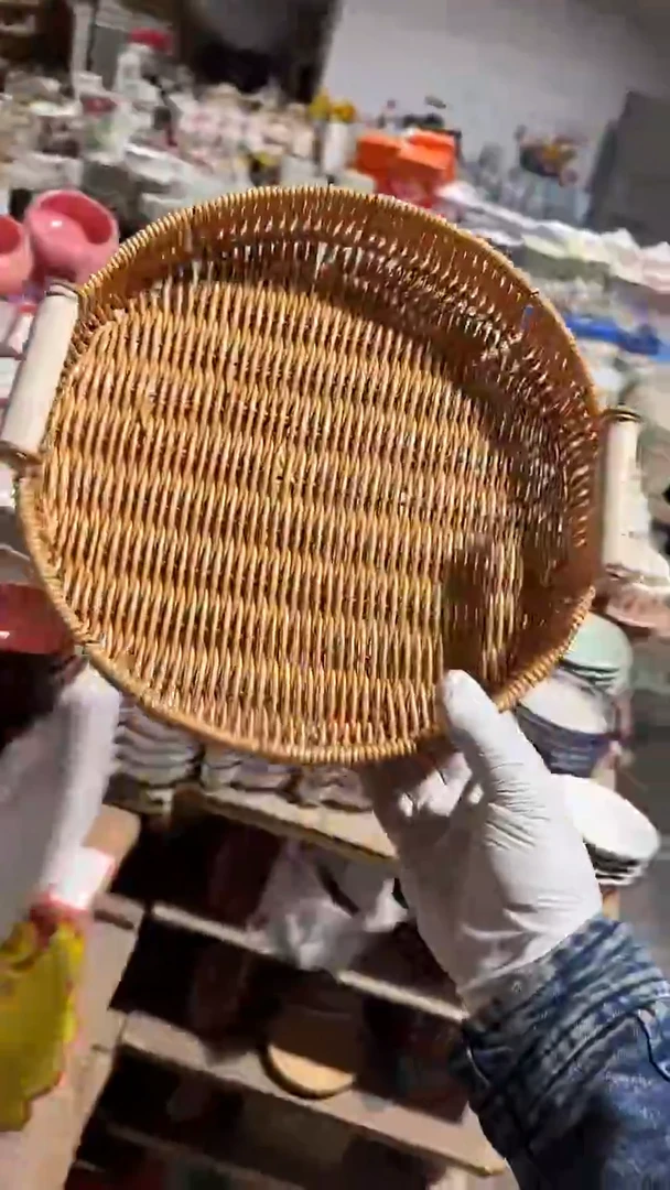 陶瓷大号篮子微瑕 凑满20元包邮
