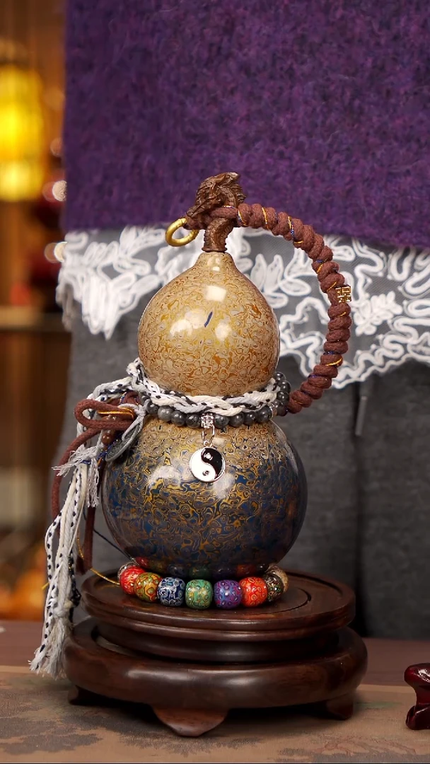 【闪购商品】117易林高端工艺大漆酒葫芦--368