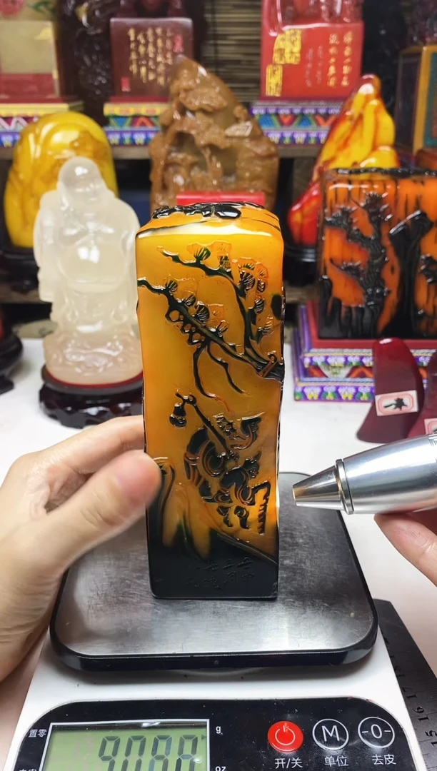 寿山石印石纯天然石料