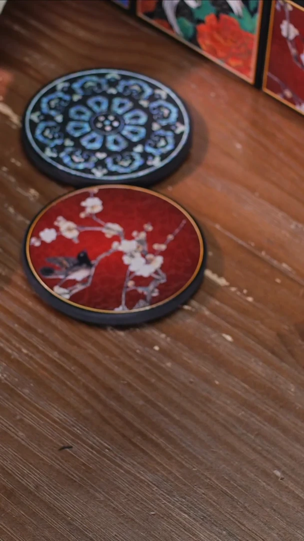 ꧁**꧂壹藏贰宝幻夜加喜上眉梢杯垫