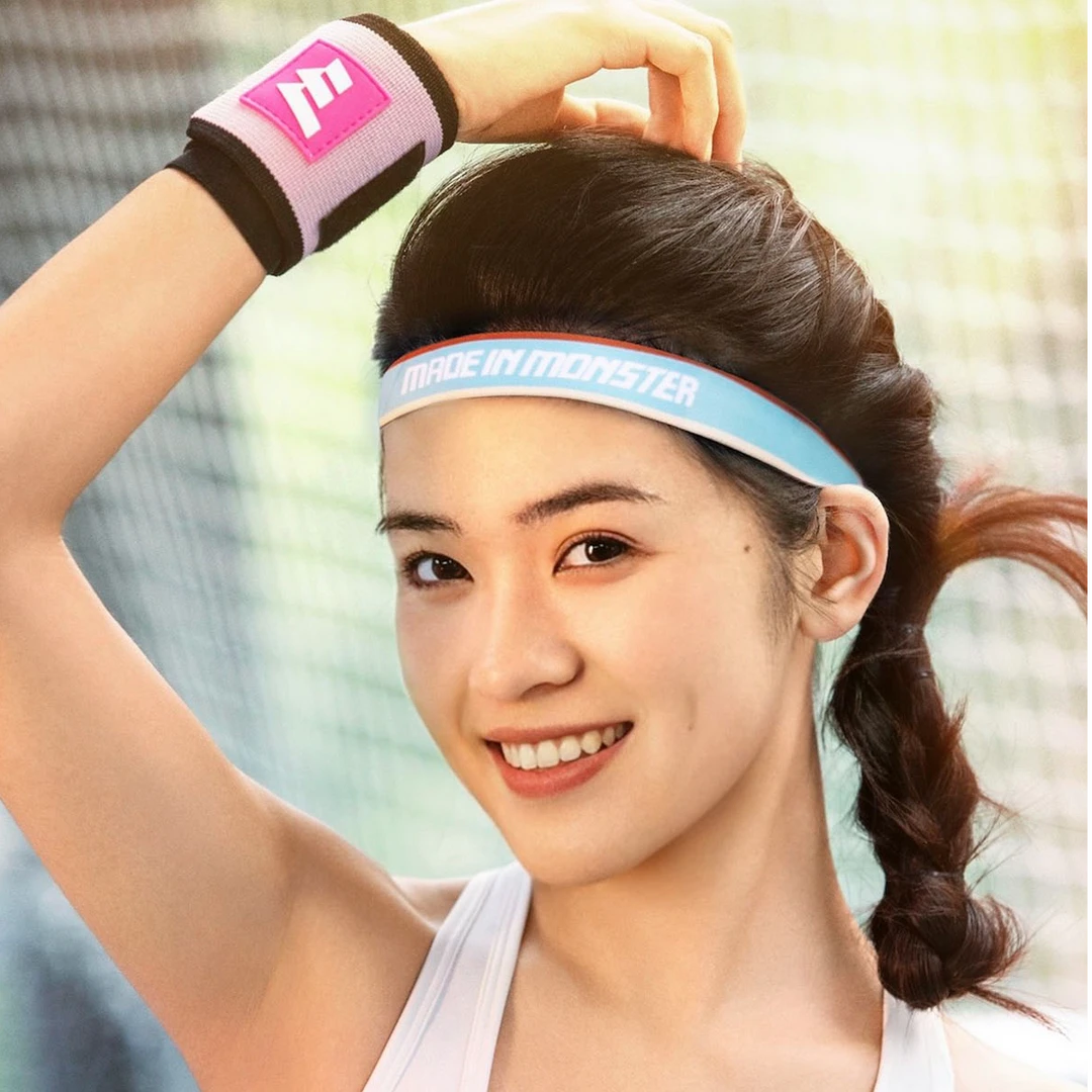 怪兽制造防滑运动发带导汗带吸汗带头带头巾止汗带健身跑步瑜伽女