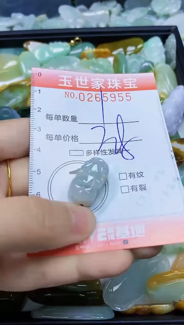 翡翠未镶嵌颈饰闪购0265955