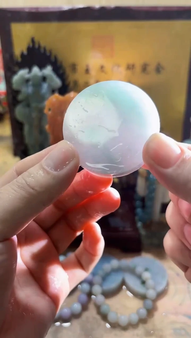 未镶嵌挂件翡翠A货常星7953