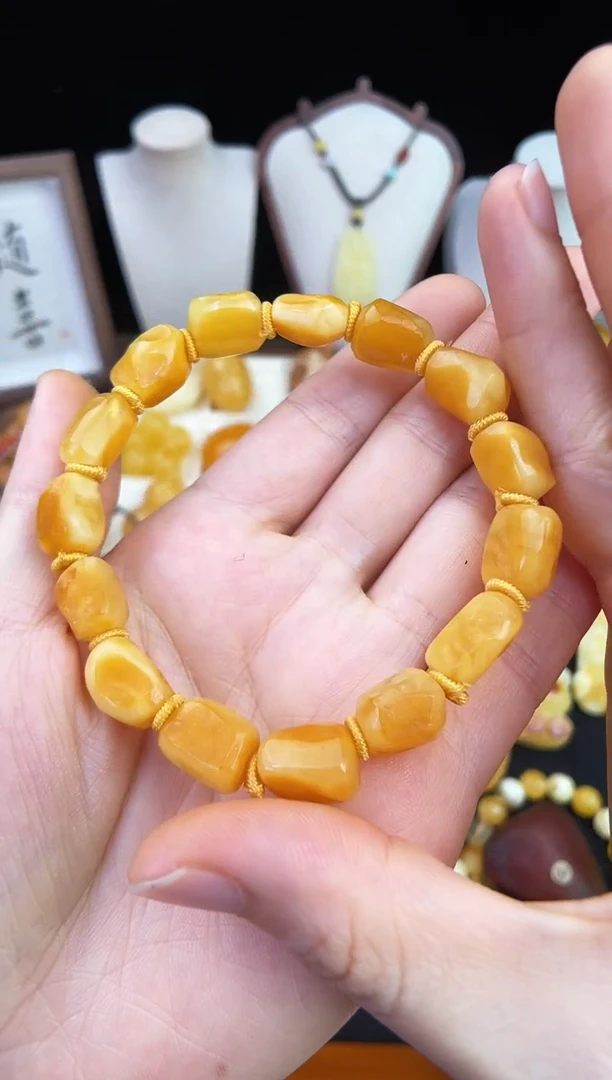 琥珀未镶嵌珠宝奇石柒月