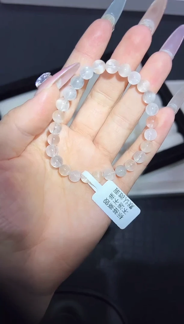 未镶嵌手串水晶68p多样性发其一【1条】默认微瑕6mm