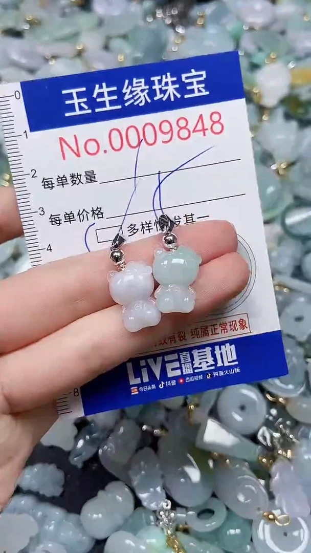 【闪购商品】翡翠颈饰未镶嵌闪购00009848多样性发其一