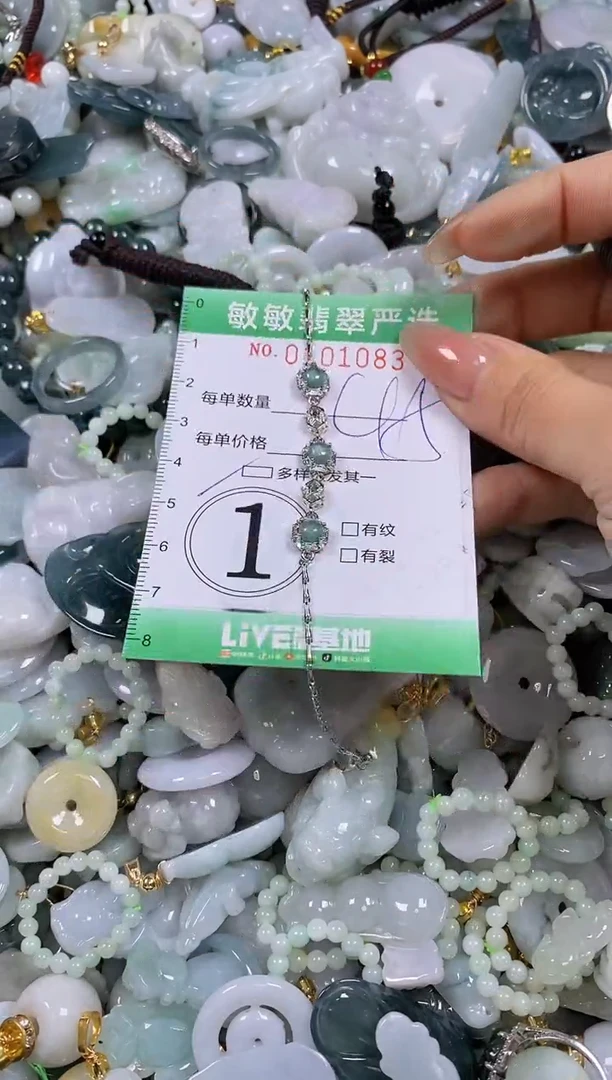 【闪购商品】翡翠颈饰未镶嵌闪购0101083多样性发其一