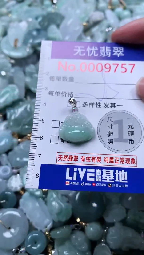 颈饰未镶嵌翡翠9757