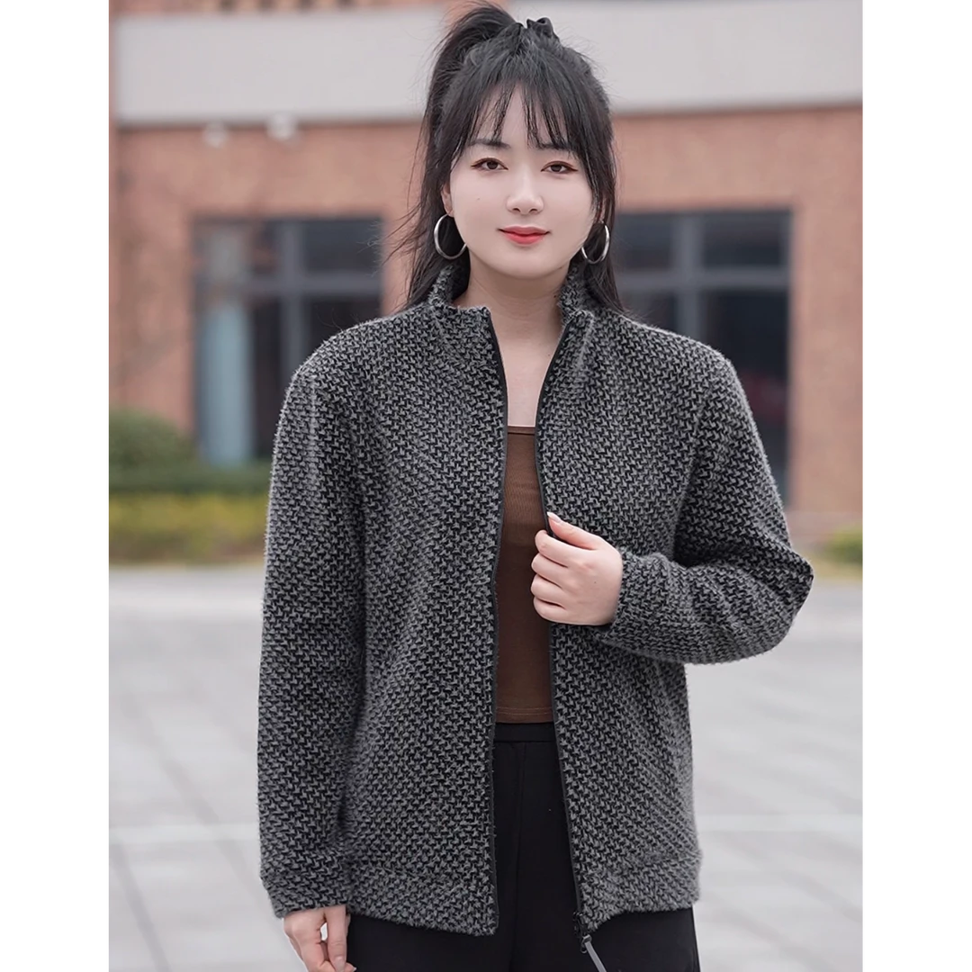 冬季休闲夹克加绒加厚免烫抗皱男士保暖外套