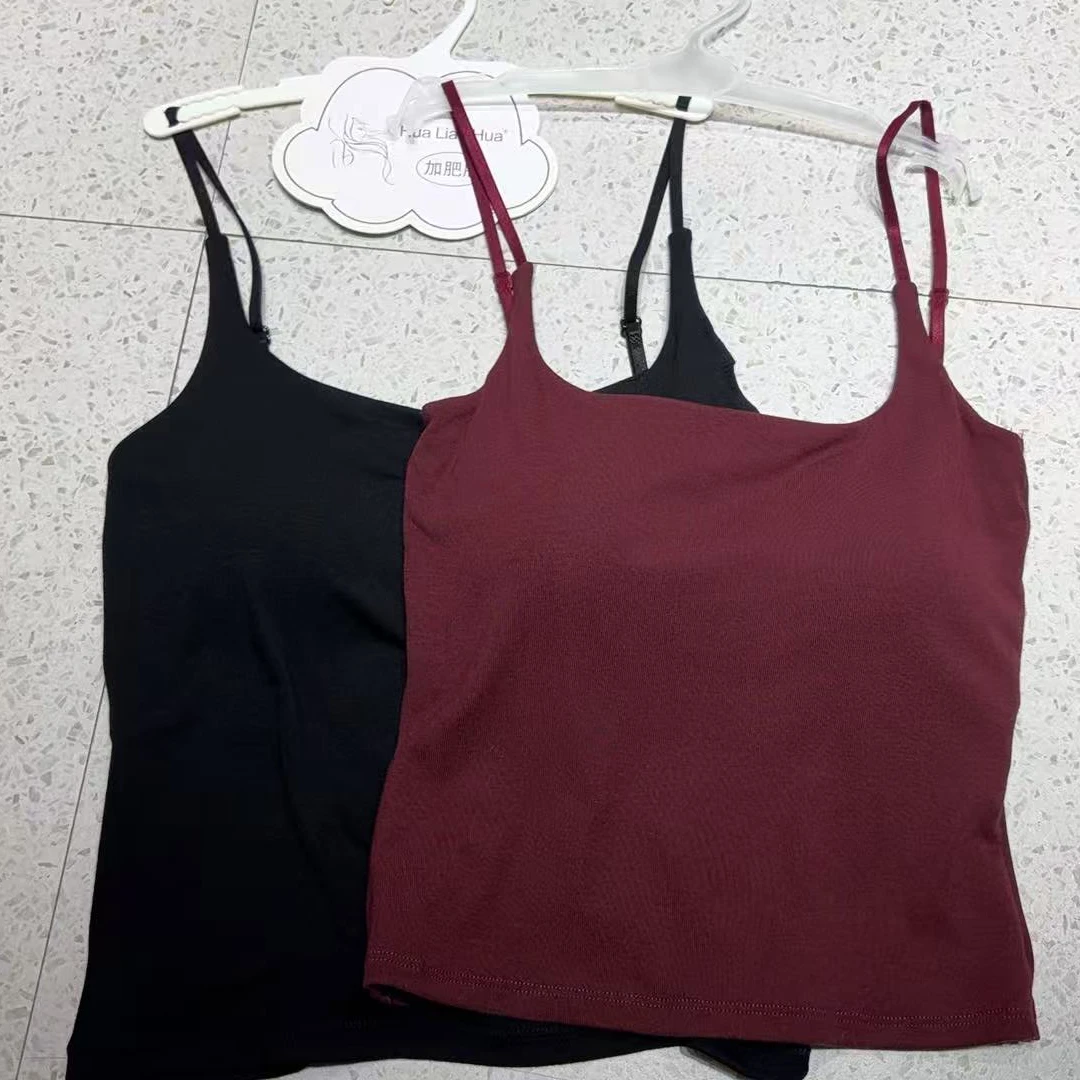 【庄喜儿Original】吊带辣妹风纯欲风潮流风背心修身型美背ZXE026