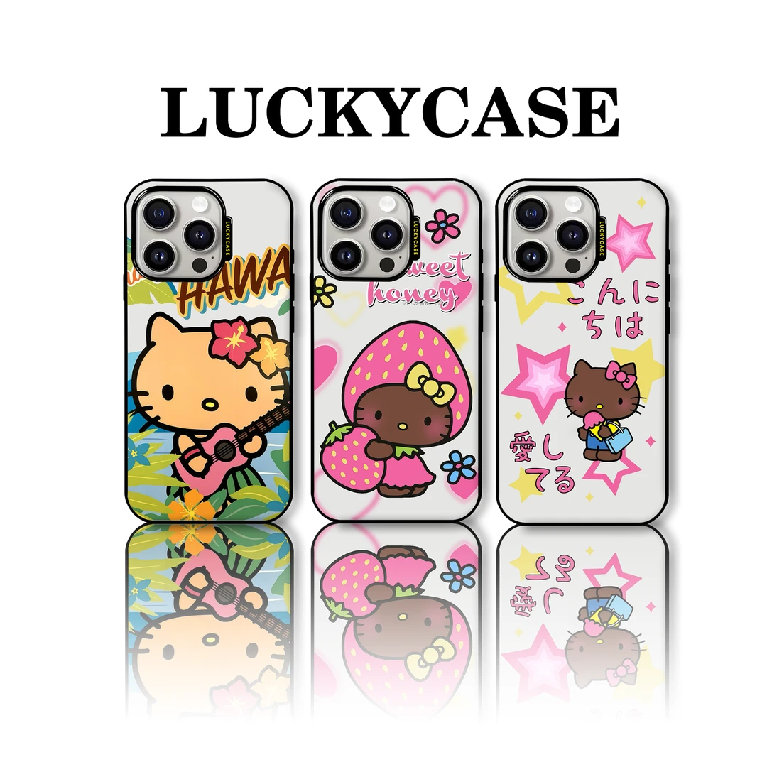 Lucky Case 原创〖KT系列〗适用苹果iPhone13-16Promax个性防摔
