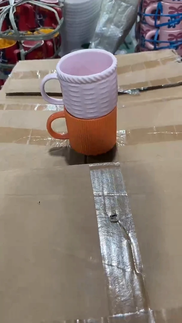 家湖高温陶瓷杯 微瑕星巴