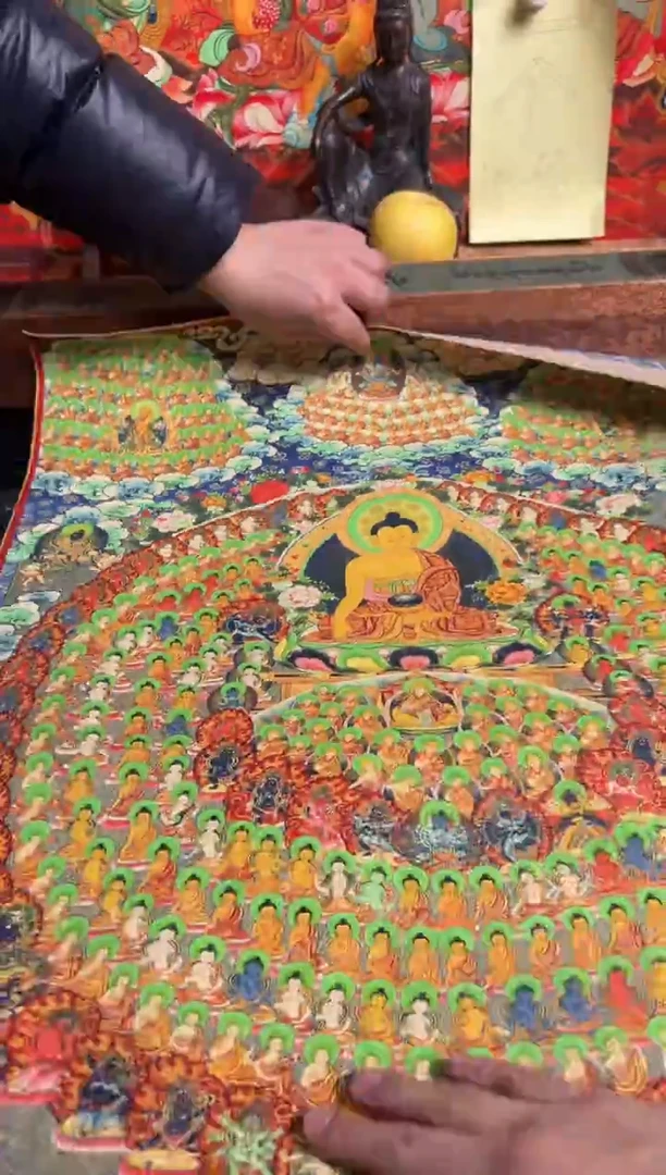 卷轴画卷轴画奥奥的唐卡