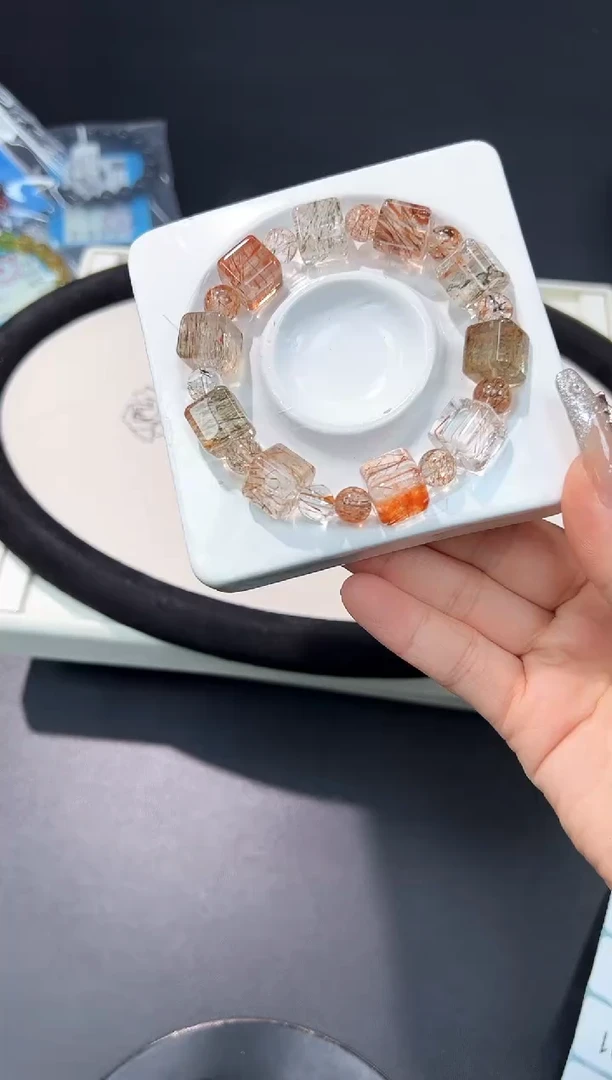 水晶手串未镶嵌66c多样性发其一【1条】默认微瑕