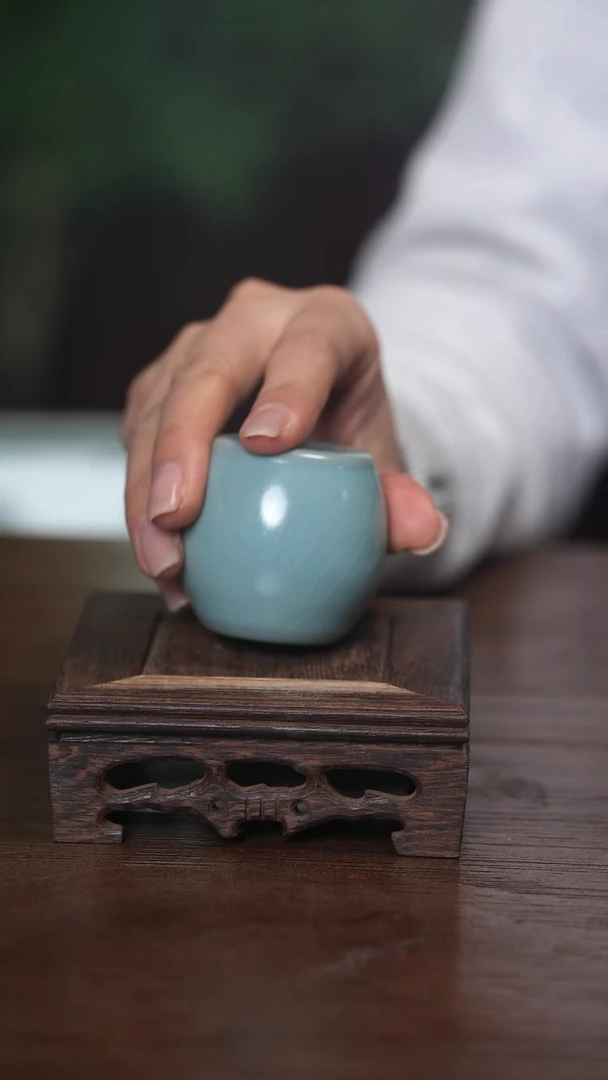 【闪购商品】清凉寺原产地仿古釉盖置