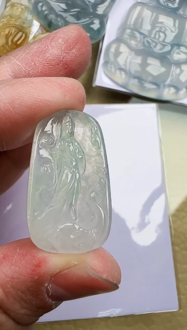 颈饰未镶嵌翡翠缅甸翡翠a货