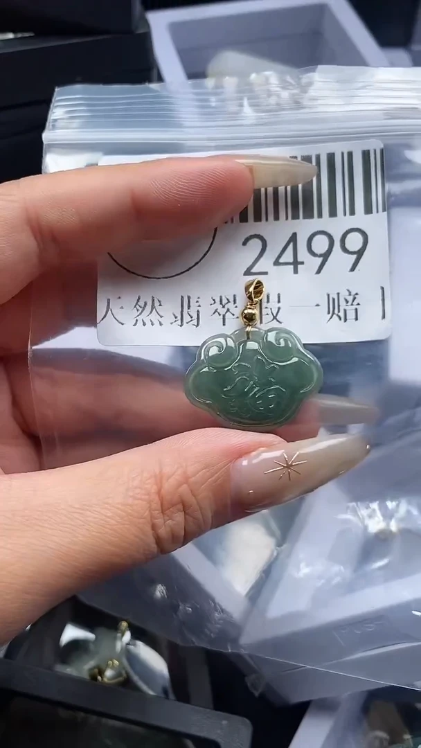 颈饰未镶嵌翡翠2499