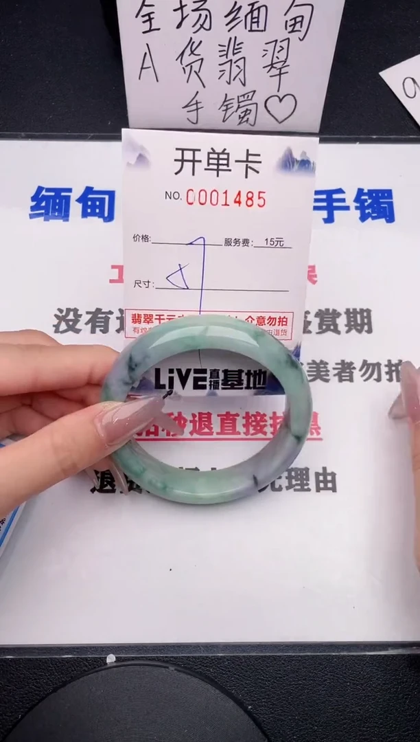 未镶嵌手镯翡翠85