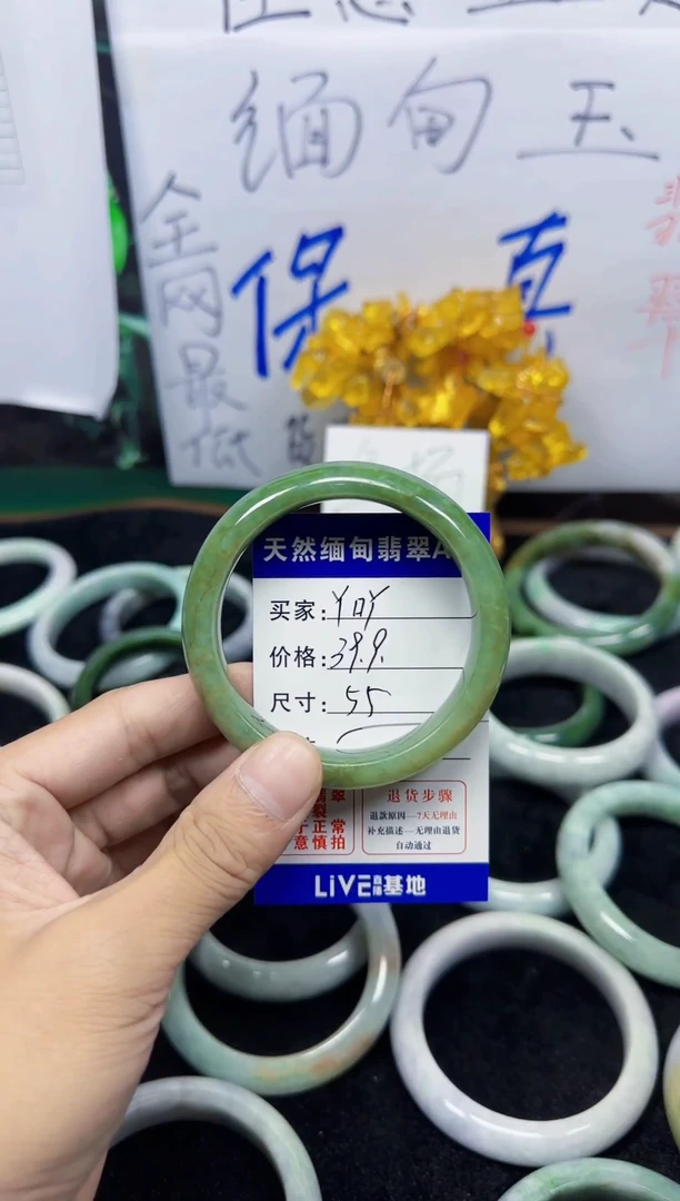 未镶嵌手镯翡翠丫*47