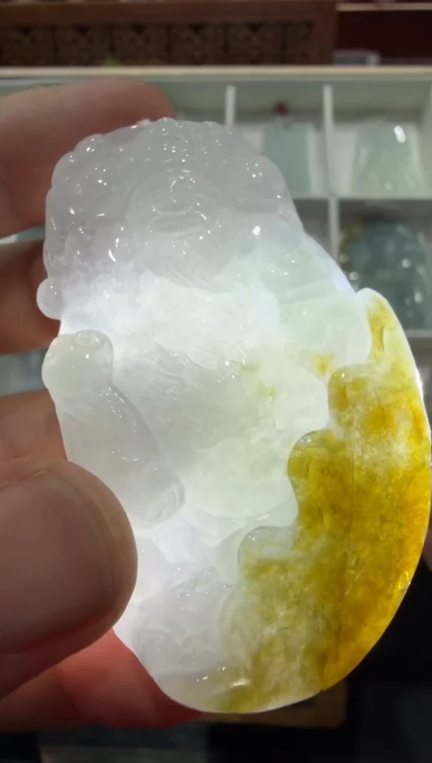 未镶嵌挂件翡翠A货翡翠多样性孤品