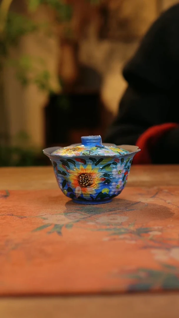 【闪购商品】瓷片1690景德镇手工手绘釉下彩高温瓷