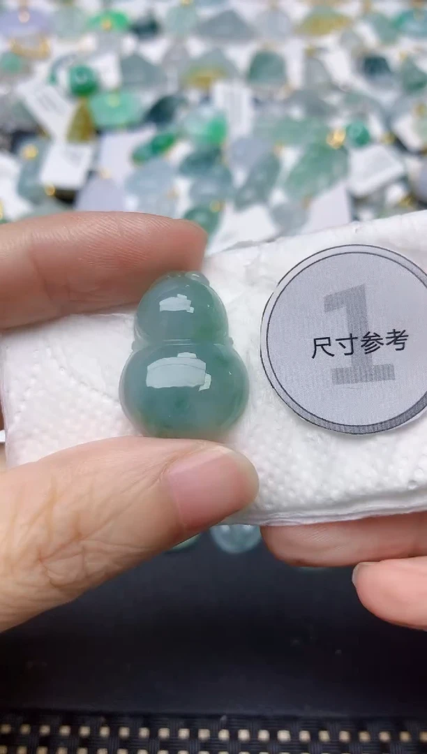 颈饰未镶嵌翡翠天然缅甸A货翡翠