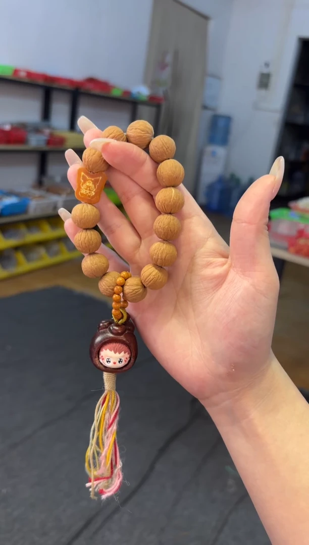 【闪购商品】蜜蜡手链未镶嵌16mm拉布布蜜蜡款猴头