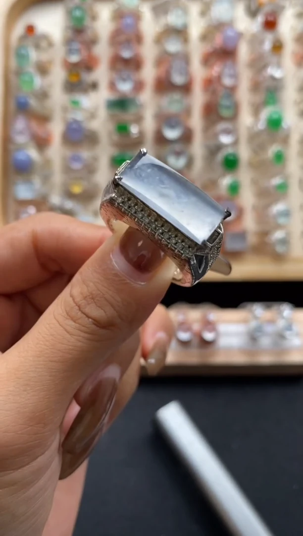 未镶嵌戒指翡翠缅甸天然a货翡翠