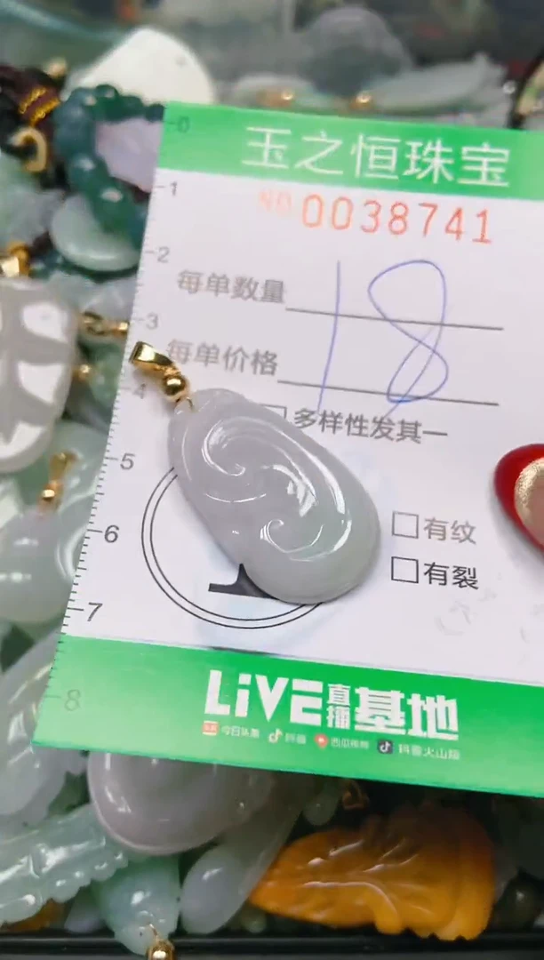 【闪购商品】翡翠颈饰未镶嵌闪购0038741