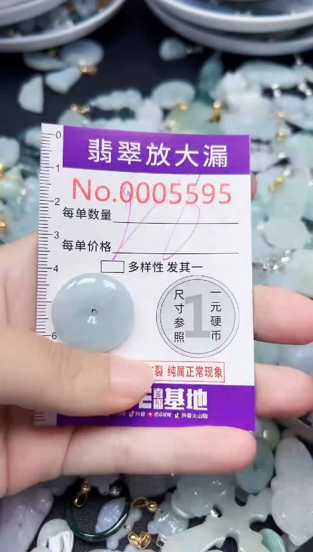 颈饰未镶嵌翡翠5595