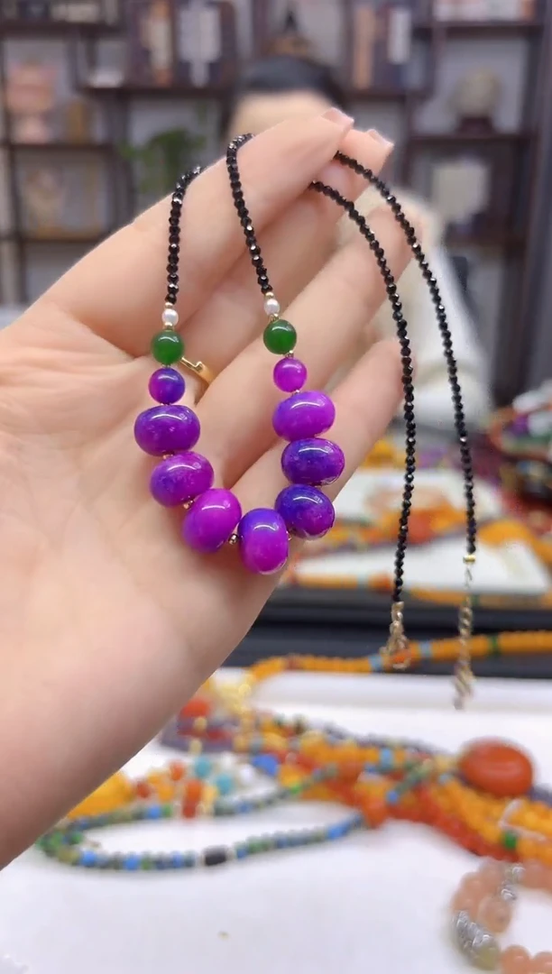 【闪购商品】苏纪石（舒俱来）颈饰未镶嵌X408