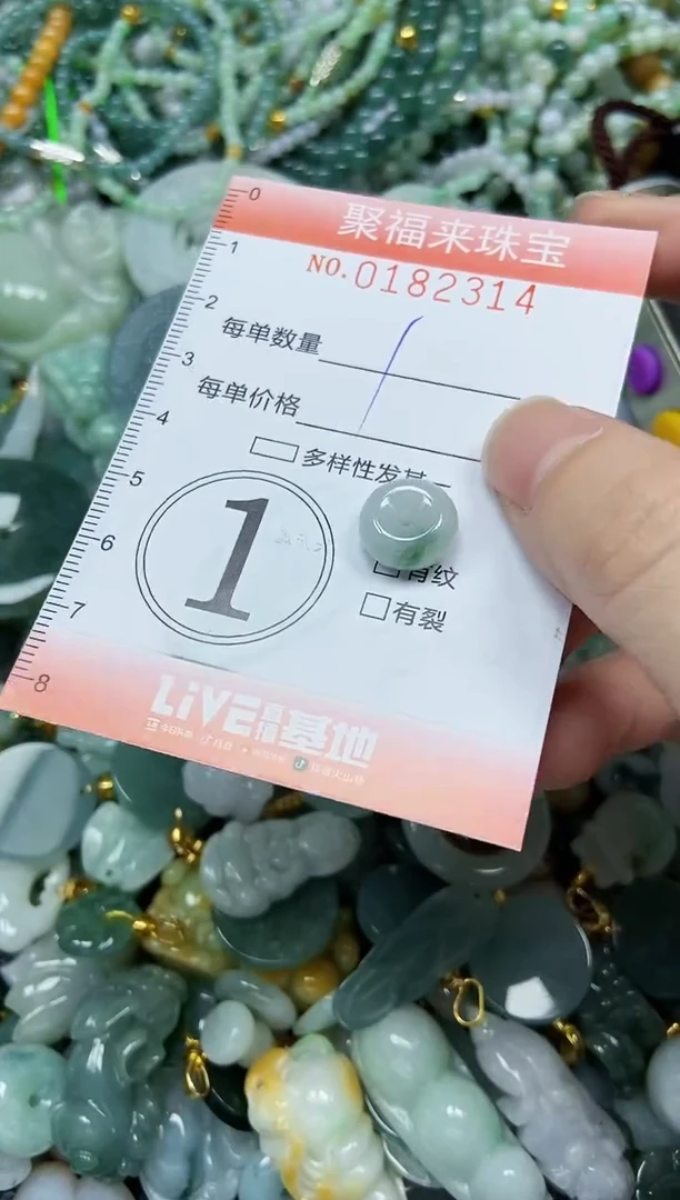 翡翠未镶嵌颈饰闪购0182314